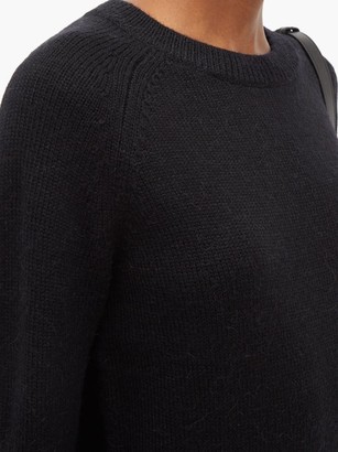 Nili Lotan Vesey Wool-blend Sweater - Black