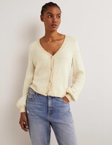 Thumbnail for your product : Boden Metallic Fluffy Cardigan