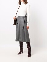 Thumbnail for your product : Aspesi Side-Tie Waist Skirt