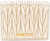 Thumbnail for your product : Miu Miu Quilted Compact Wallet