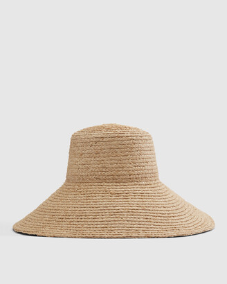 Witchery Women's Neutrals Hats - Marina Raffia Sunhat - Size One Size at The Iconic