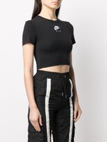 Thumbnail for your product : Nike logo-print cropped T-shirt