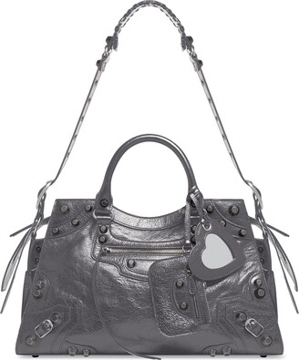 Balenciaga gray mini hip bag crossbody 495.00 #balenciaga #balenciagabag  #designerbags