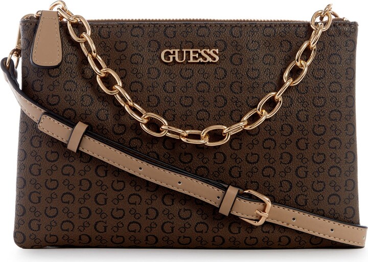 Guess Factory Ellison Double Zip Crossbody ShopStyle