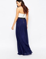 Thumbnail for your product : Rare Bandeau Maxi Dress With Contrast Skirt