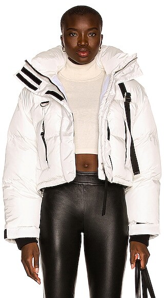 silver ski jacket womens