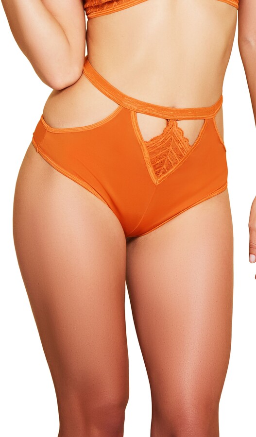 Breuninger Damen Kleidung Unterwäsche Slips & Panties Panties Taillenpanty Softstretch orange 