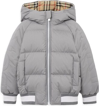 Burberry Little Boy's & Boy's Landry Puffer Jacket - Cool Charcoal