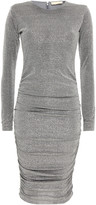 Thumbnail for your product : Melissa Odabash Ruched Metallic Knitted Dress