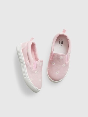 Gap Toddler Daisy Slip-on Sneakers - ShopStyle Girls' Shoes