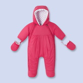 Thumbnail for your product : Jacadi Scalloped hood snowsuit