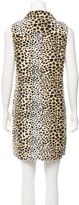 Thumbnail for your product : Equipment Silk Leopard Print Dress
