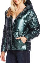 Thumbnail for your product : Vince Camuto Metallic Hooded Puffer Jacket