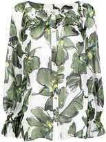 Thumbnail for your product : Aje Floral-Print Blouse