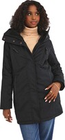 Thumbnail for your product : Brave Soul Ladies Fishtail Fur Lined Parka Coat Placket Detail & Waist Adjuster (L
