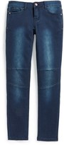 Thumbnail for your product : Vigoss Moto Skinny Jeans (Big Girls)