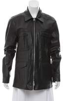Thumbnail for your product : Tom Ford Leather Utility Jacket w/ Tags