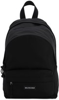 Thumbnail for your product : Balenciaga Double Explorer Nylon Backpack W/logo
