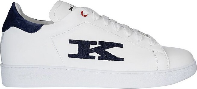Kiton Logo Detailed Lace-Up Sneakers