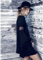 Thumbnail for your product : For Love & Lemons Festival Dress in Black as seen on Taylor Swift
