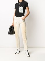 Thumbnail for your product : Frankie Morello Faded Straight-Leg Jeans