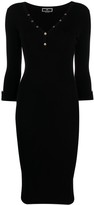 Thumbnail for your product : Elisabetta Franchi Button-Detail Dress