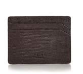Thumbnail for your product : Reiss Men's Lizard Print Leather Cardholder