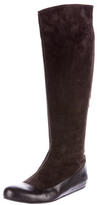Thumbnail for your product : Lanvin Suede Knee-High Boots