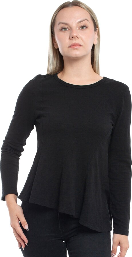 WILT Clothing Round Neck Long Sleeve Tee