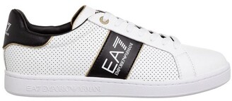ARMANI Emporio Armani sneakers homme X4X537XM6781Q825 cuir logo White Bianco 