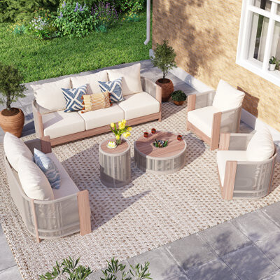 Latitude Run 7 - Person Seating Group With Cushions