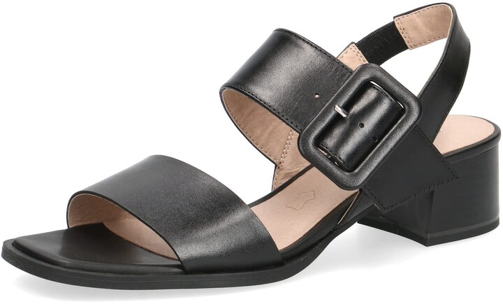Caprice Black Women's Sandals | Shop the world's largest collection of  fashion | ShopStyle UK