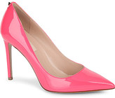 Thumbnail for your product : Valentino Patent leather courts with stud detail