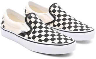checkerboard slip on vans sale