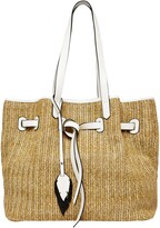 Thumbnail for your product : Urban Originals Wild Flower Straw Tote