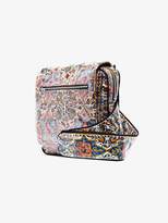 Thumbnail for your product : Paria Farzaneh multicoloured iranian print messenger bag