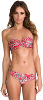 Thumbnail for your product : Luli Fama Azulejos del Mar Bandeau Top