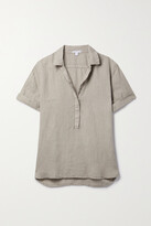 Linen Shirt - Brown 