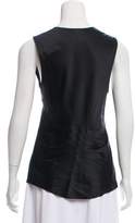 Thumbnail for your product : Ann Demeulemeester Silk Sleeveless Top