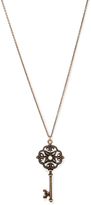 Thumbnail for your product : Forever 21 Antiqued Key Pendant Necklace
