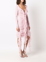 Thumbnail for your product : Blumarine Long-Sleeved Ruffled Dress