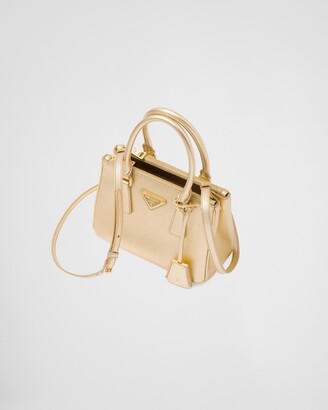 Galleria saffiano leather mini-bag, Prada