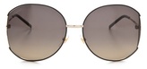 Thumbnail for your product : Gucci Glam Metal Frame Sunglasses