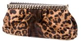 Thumbnail for your product : Christian Louboutin Kathena Ponyhair Leopard Print Clutch