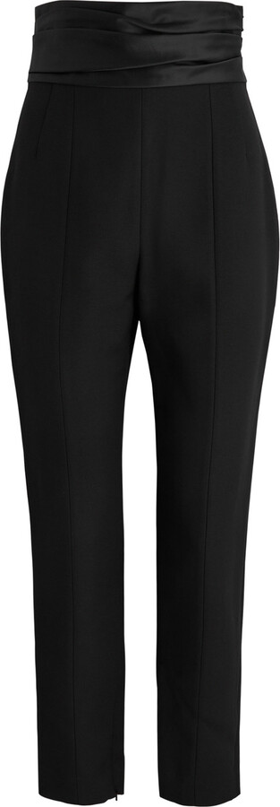 KHAITE Lenro Slim-leg Woven Trousers