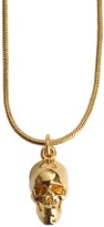 Thumbnail for your product : Roz Buehrlen Gold Skull Pendant