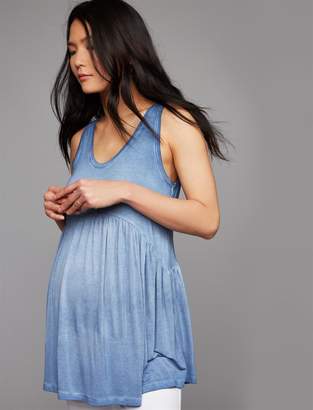 A Pea in the Pod Babydoll Maternity Tank Top