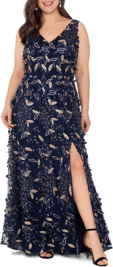 Xscape plus size gowns Outlet