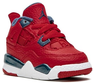 boys red jordans