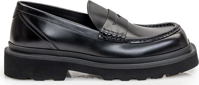Dolce & Gabbana Square Toe Moccasins